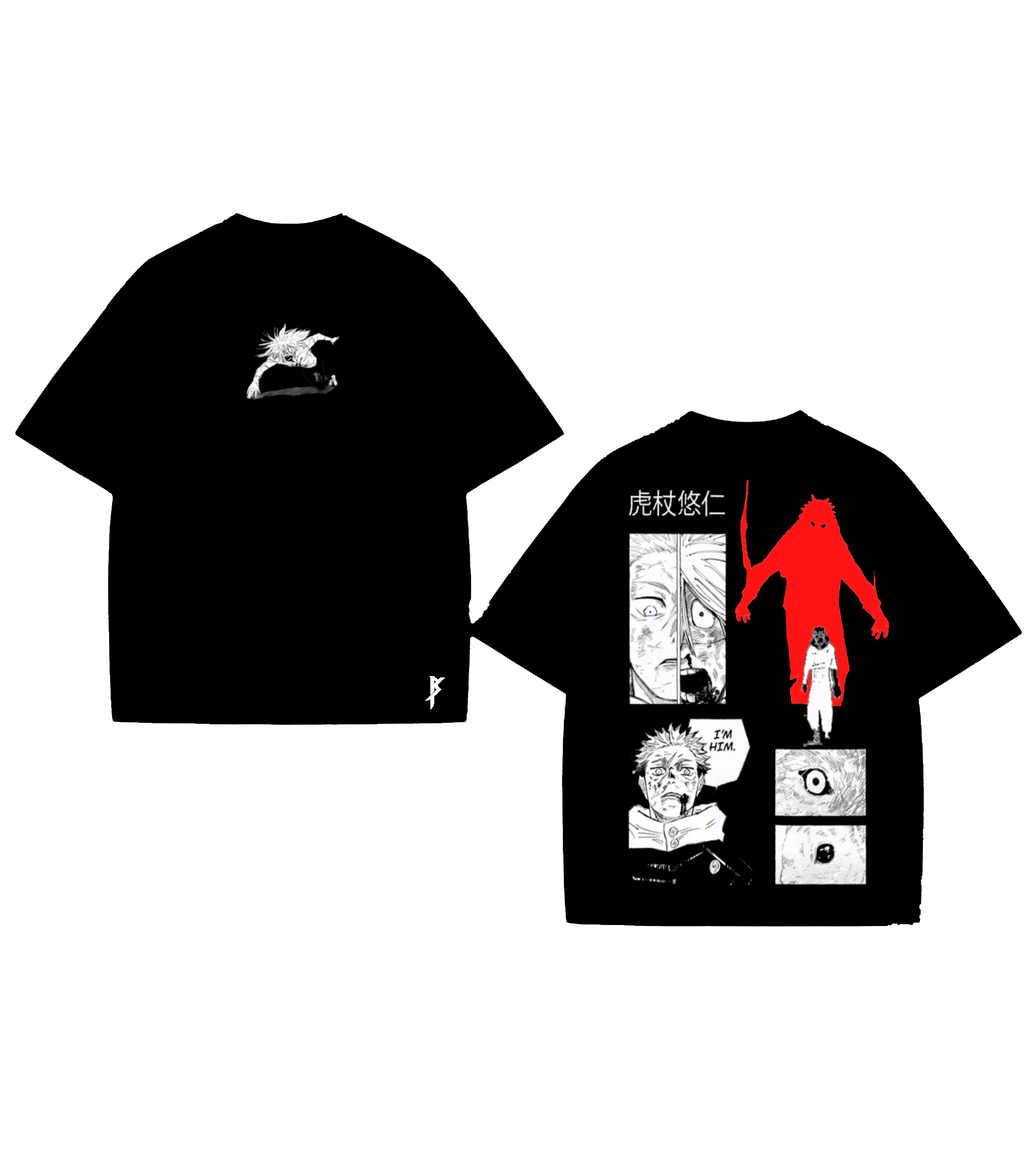 Camisa Itadori vs Mahito