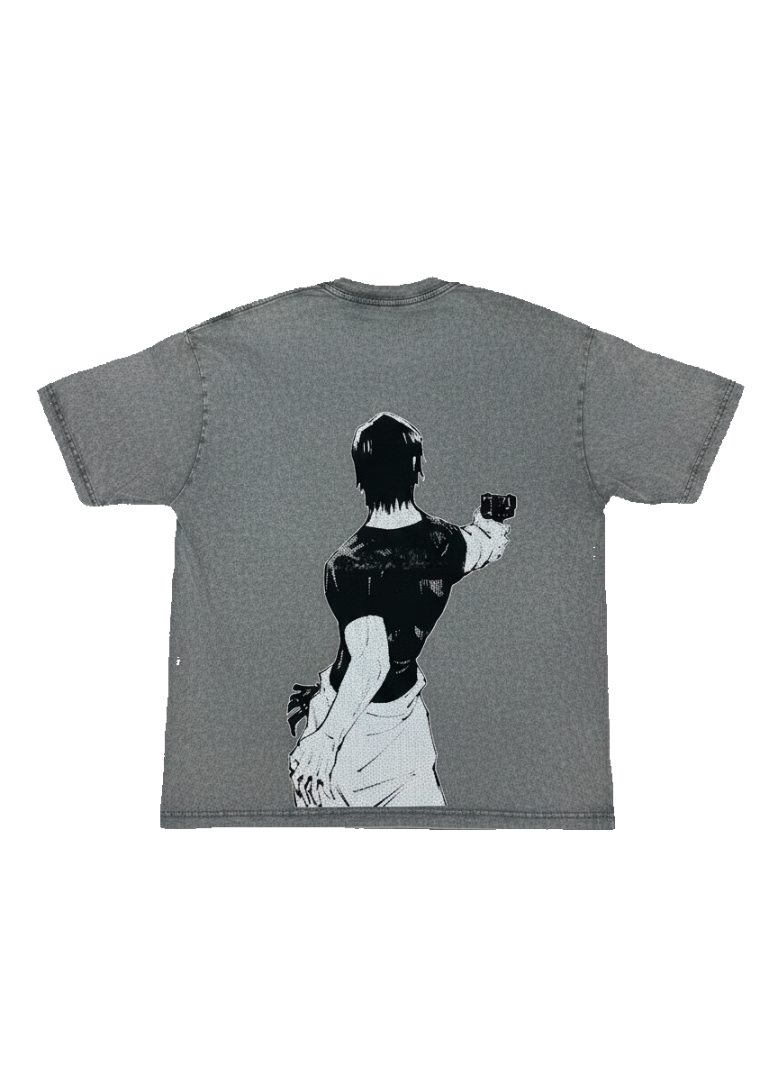 Camisa Toji Acid Wash Oversize (M)